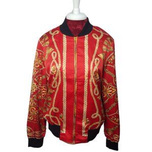 WDNY Satin Bomber Jacket